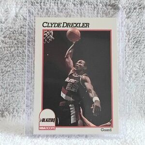 5/$20 Mint 1991 NBA Hoops Clyde Drexler NBA Player Card 174!!